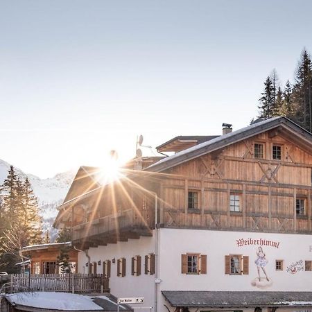 Skihotel Weiberhimmel Ulten Exterior foto